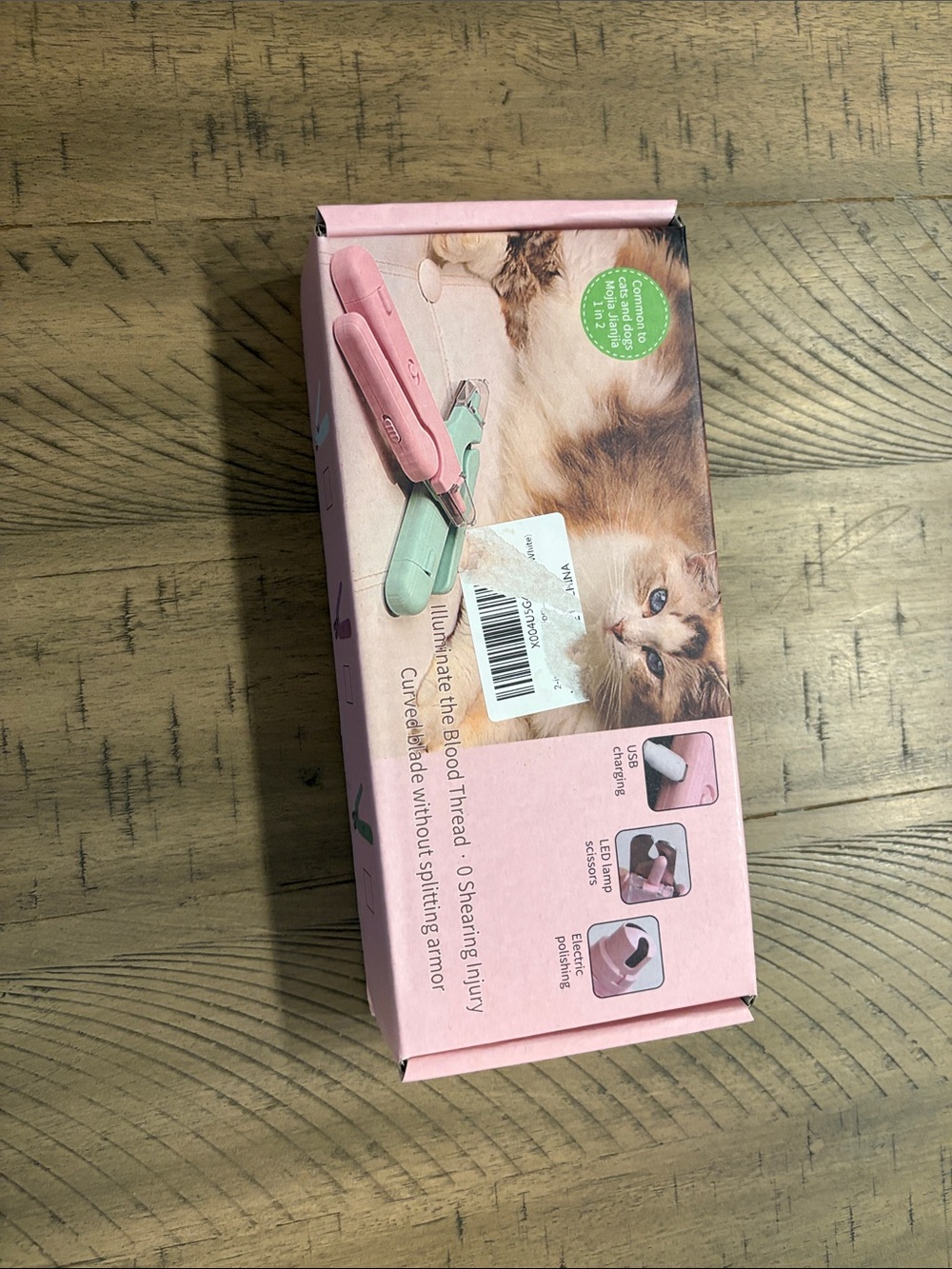 593 White Pet Grooming Hair Trimmer Kit